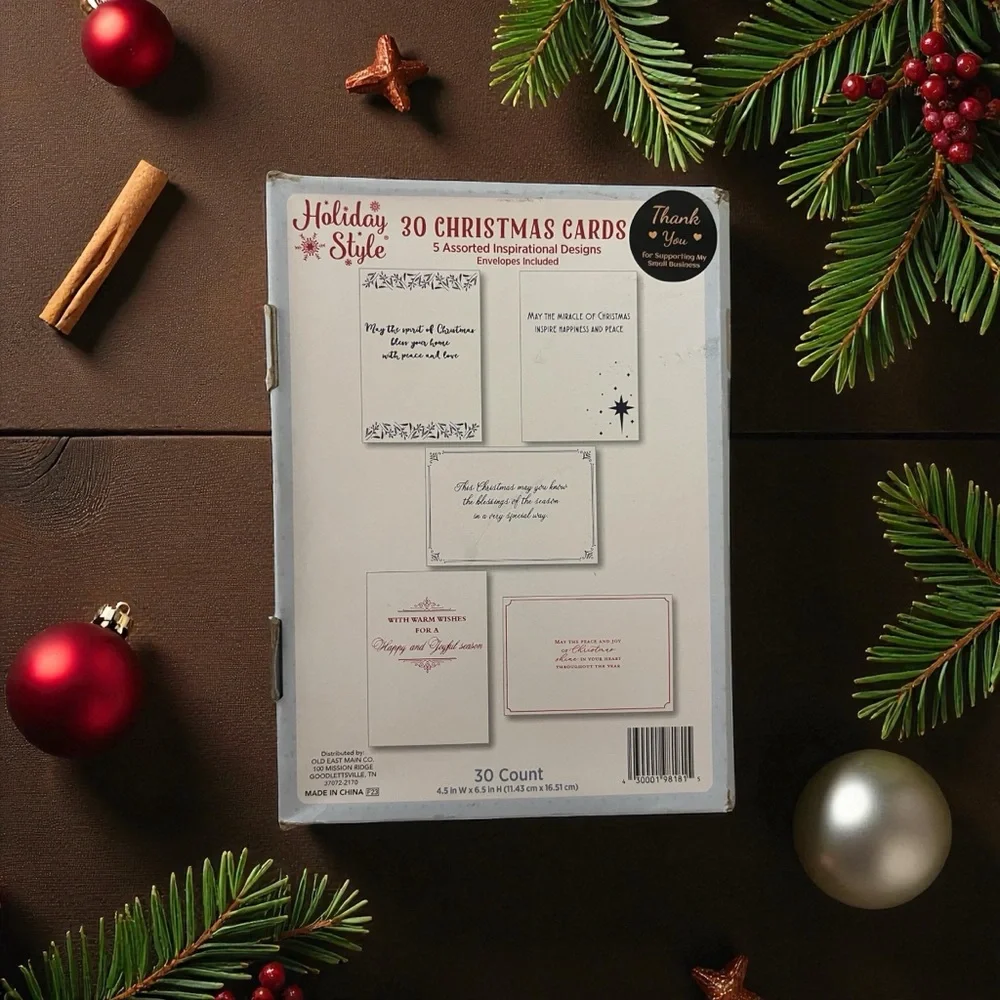 Christmas Cards with 5 Designs